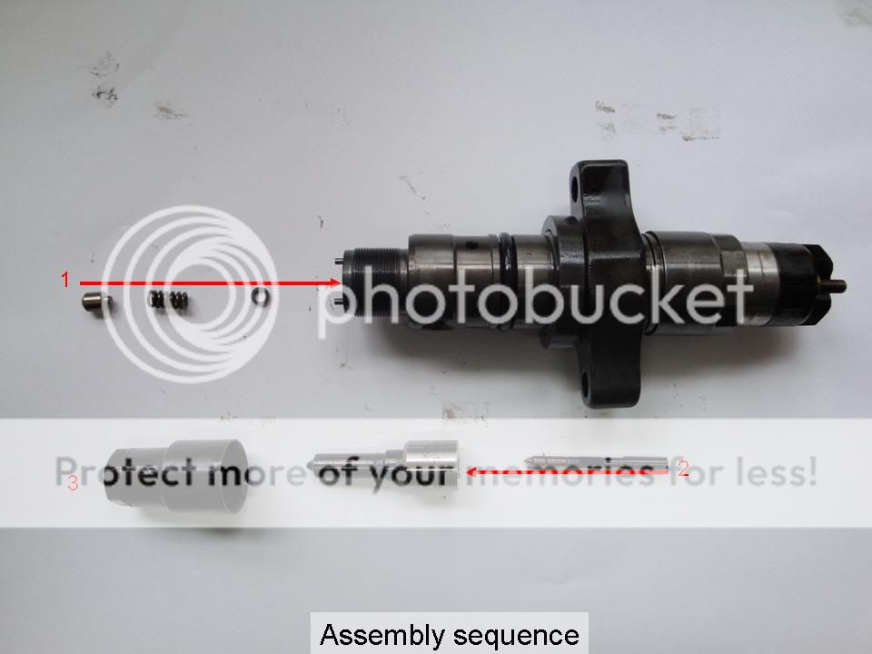 Common Rail Fuel Injector Disassembly & Reassembly